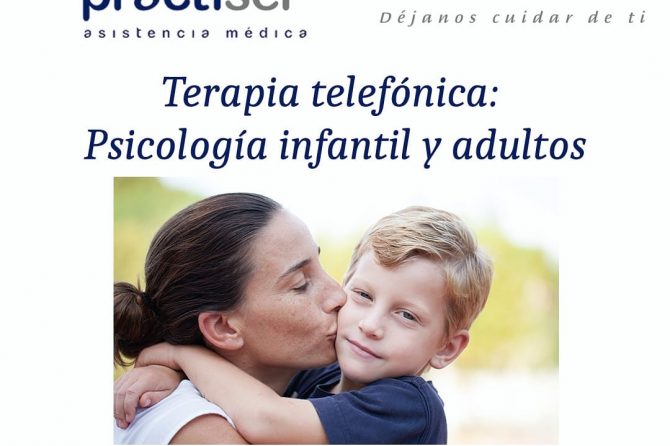 Terapia telefónica: Psicología infantil y adultos